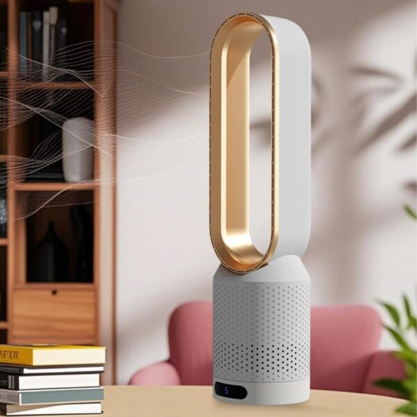Fastgear 20"BLADELESS ROTATABLE PORTABLE TOWER TABLE FAN WITH 9SPEED LEVEL TOUCH CONTROL Remote Controlled Table Fan - Image 7