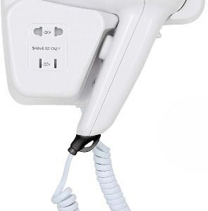 Fastgear Professional Stylish Wall Mount Hair Dryer suitable for Hotels/Bathroom etc. Hair Dryer  (1200 W, White)