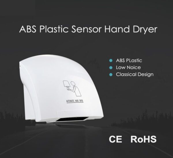 Fastgear Wall Mounted Automatic, High Speed Hot Air Hand Blower for Bathroom/Office/Malls Hand Dryer Machine - Image 3